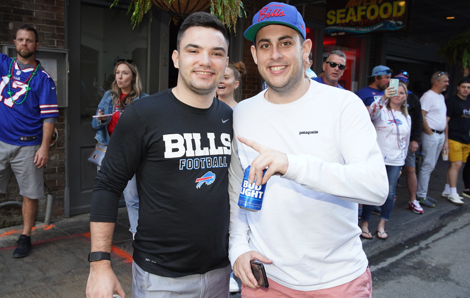 Buffalo Bills packers of NOLA Takeover Parade